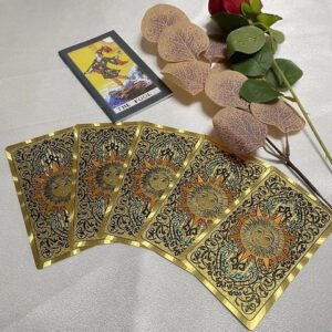 Golden Tarot kortos  Anglų kalba