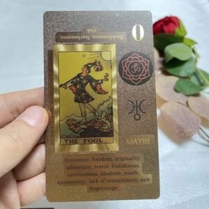 Golden Tarot kortos  Anglų kalba